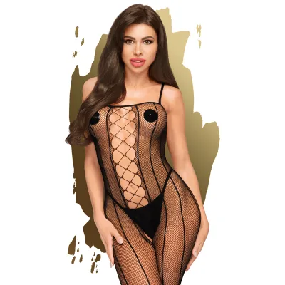 Drop Dead Tasty Bodystocking Open Crotch S L