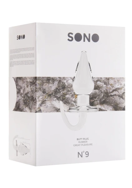 Sono No.9 - Butt Plug - 6 Inch - Transparent
