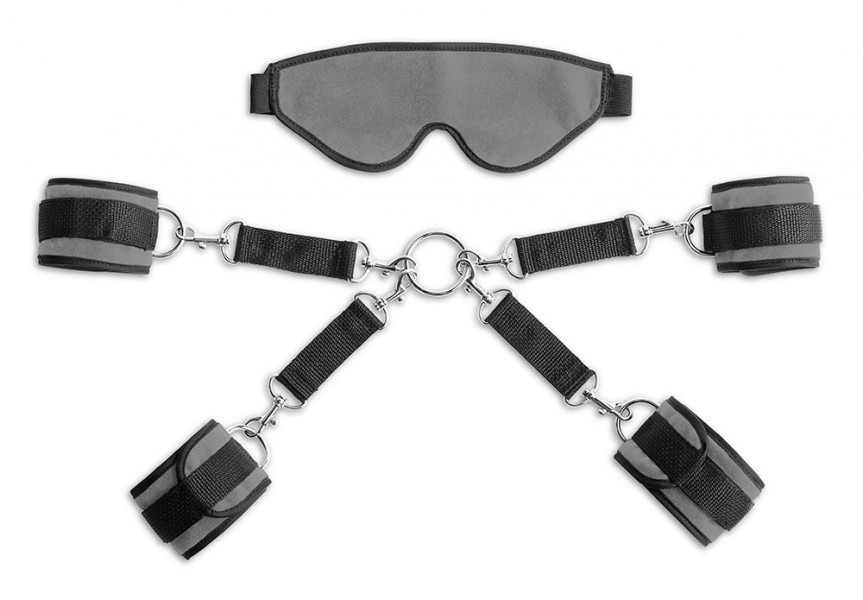 Bond Deluxe Cuff and Blindfold Kit