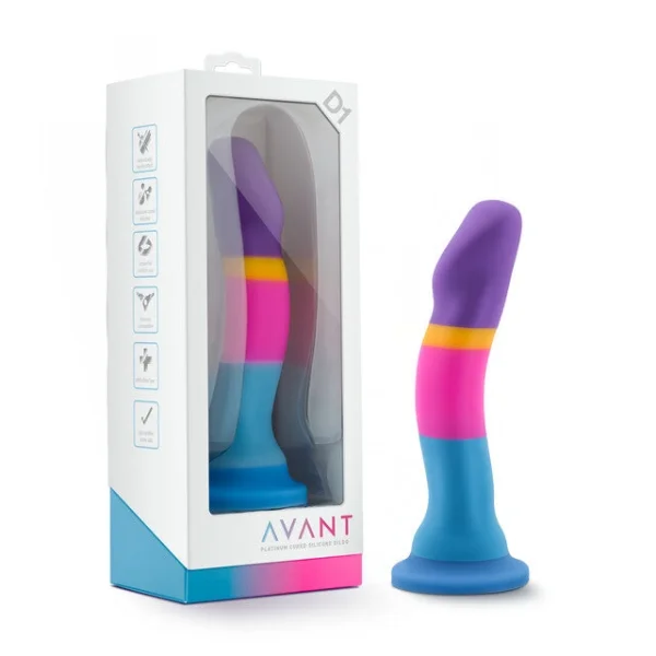 Avant D1 Hot 'N' Cool G-Spot Silicone Dildo