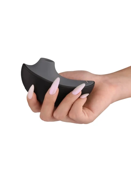 SVAKOM Pulse Galaxie App Enabled Pressure Wave Clitoral Stimulator With Starlight Projector - Midnight Black