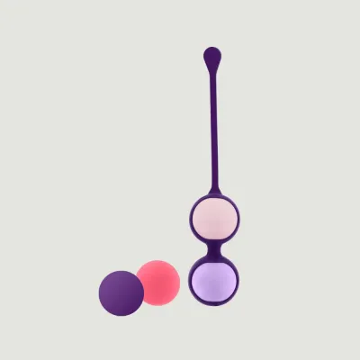 Rianne S Essentials Pussy Playballs Kegel Exercise Ball Kit