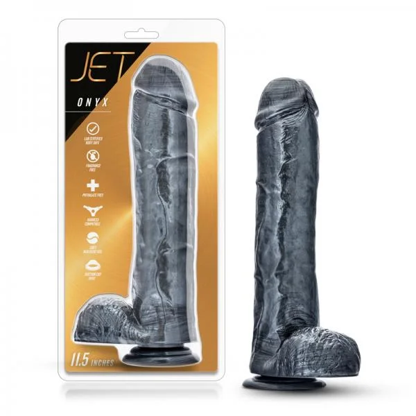 Jet Onyx Carbon Metallic Black Dildo — image 6 of 6