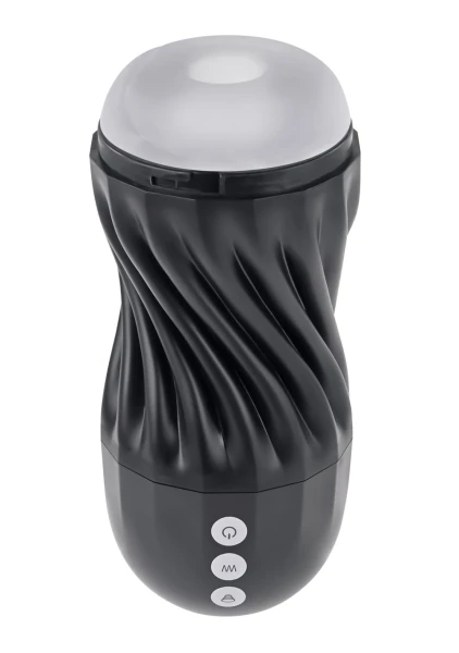Playboy Pleasure Solo Stroker Rechargeable Textured Vibrating Penis Stroker