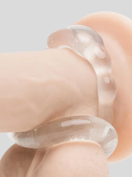 Oxballs Bonemaker Cock and Ball Ring Set Clear (3 Count)