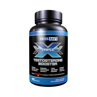 Triple X Testosterone 45 Count Caplets Bottle