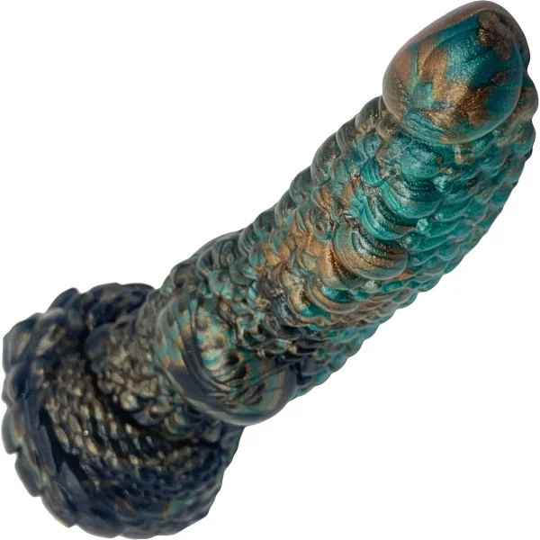 The Hydrus Water Dragon Medium 7" Silicone Dildo By Uberrime - Banshee