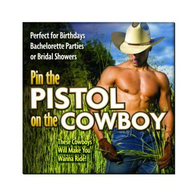 Pin The Pistol On The Cowboy Game