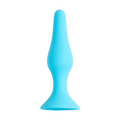 Share Satisfaction Large Silicone Butt Plug Aqua Large