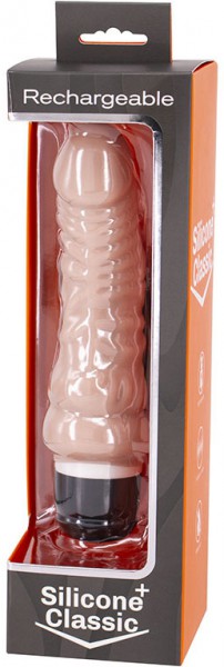 Silicone Classic Vibrating Cock