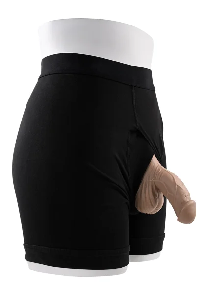 Gender X 4" Silicone Penis Packer - Medium