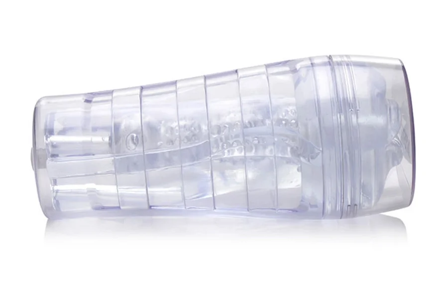 Mistress Courtney - Diamond Deluxe Clear Mouth  Stroker