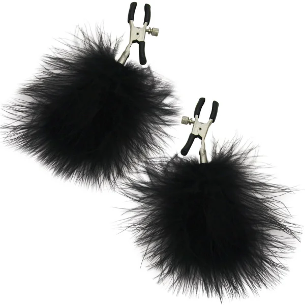 Sex & Mischief Feathered Nipple Clamps