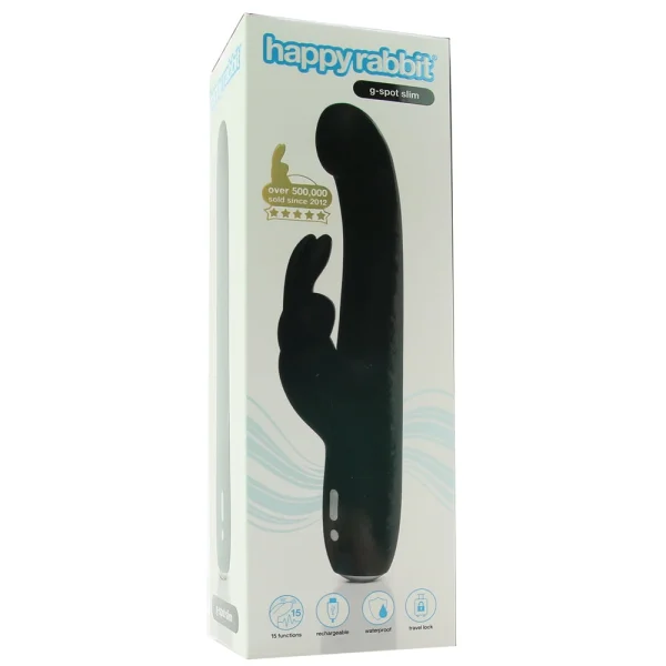 Happy Rabbit Slimline G-spot Black