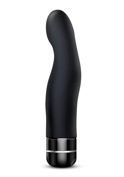 Luxe Gio Silicone G-spot Vibrator by Blush Novelties - Black