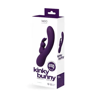 Kinky Bunny Rechargeable Rabbit Purple