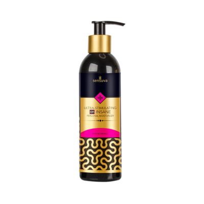 Sensuva Ultra stimulating On Insane Personal Moisturizer Unscented 8 Fl Oz Bottle