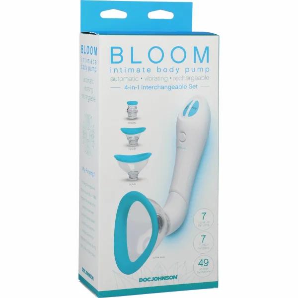 Bloom Intimate Body Pump with Suction & Vibration