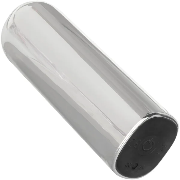 Glam Supercharged Waterproof Rechargeable Power Bullet By CalExotics - Silver