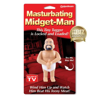 Masturbating Midget Man Wind Up Novelty