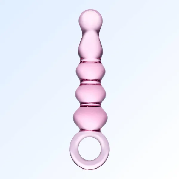 Glas Quintessence Beaded Anal Slider