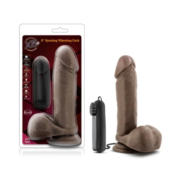 X5 Plus - 8in Gyrating Vibrating Cock — image 10 of 11