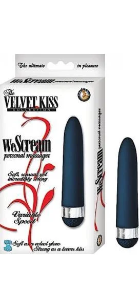 The Velvet Kiss We Scream Black Personal Massager — image 5 of 6