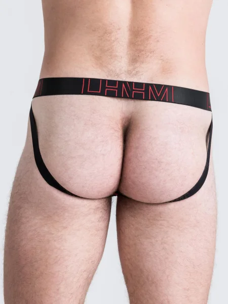 LHM Red Shiny Microfibre Jockstrap