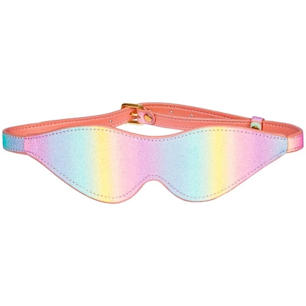 Bondara Luxe Sugar Rush Rainbow Glitter 7 Piece Bondage Set