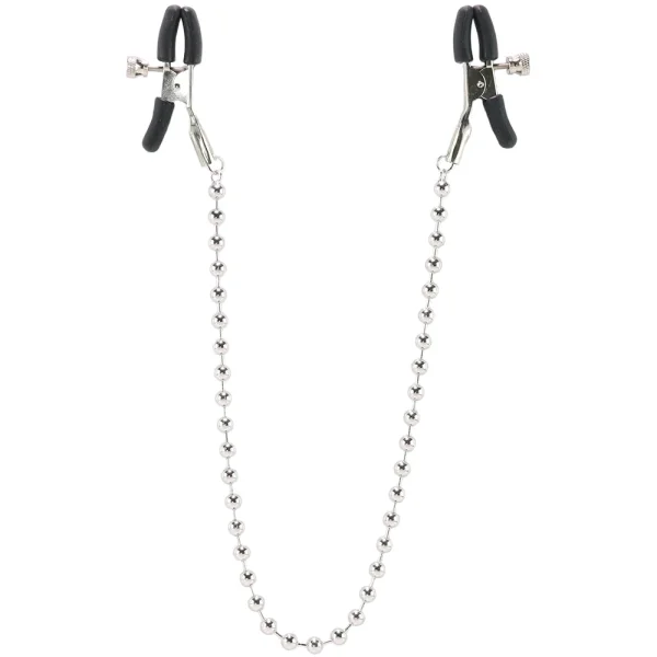 Beaded nipple clamps
