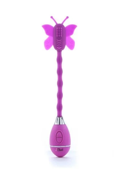 The Celine Butterfly Wand Vibrator Purple — image 4 of 6