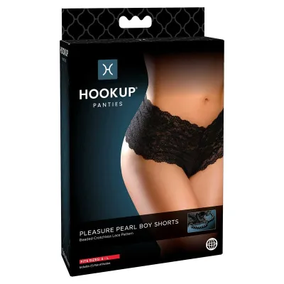Pipedream Products Hookup Panties Pleasure Pearl Boy Shorts