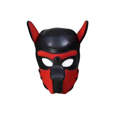 Mans Best Friend Puppy Hood Red black