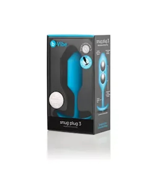 B-vibe Snug Plug 3 - Teal — image 13 of 16