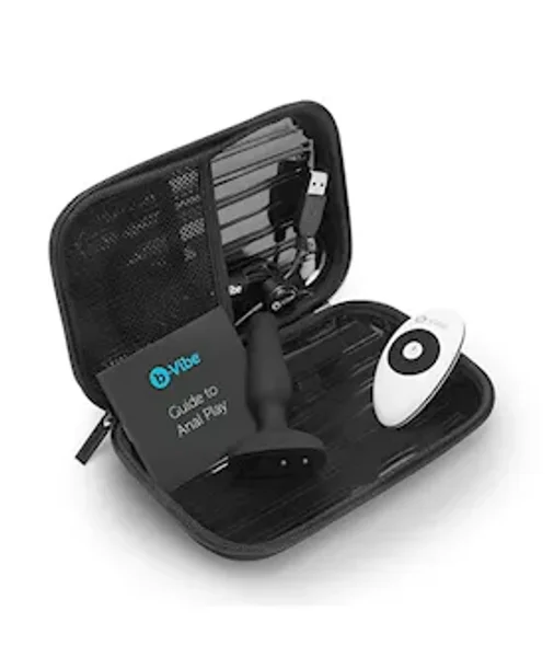 B-vibe Novice Plug - Black - 4 Inch — image 19 of 20
