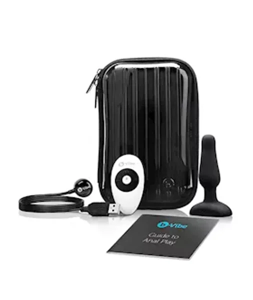 B-vibe Novice Plug - Black - 4 Inch — image 17 of 20