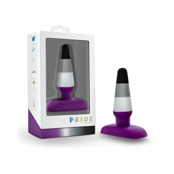 Avant Pride P7 Ace Purple Butt Plug Purple — image 6 of 9