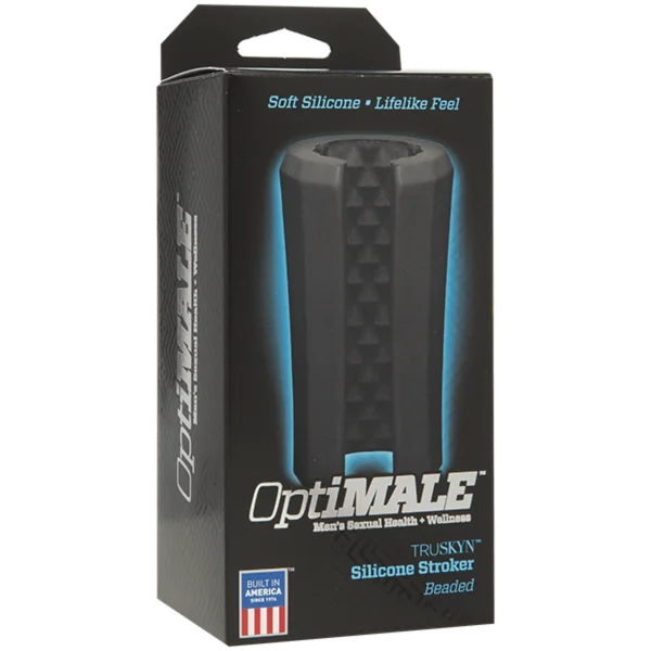 OptiMALE TRUSKYN Silicone Stroker Beaded