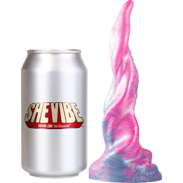 The Veris Fantasy Tongue 6.75" Silicone Dildo By Uberrime - Miami Beach