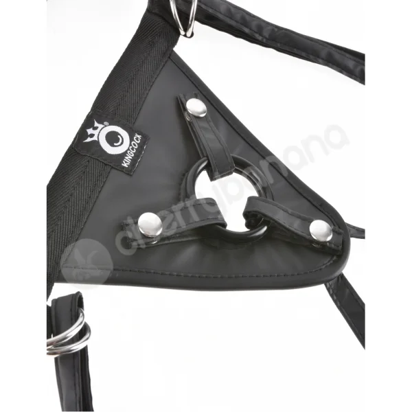 King Cock Black Fit Rite Harness