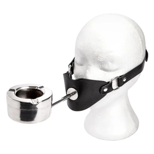 Torment Filthy Habit Leather Ash Tray Ball Gag — image 5 of 5