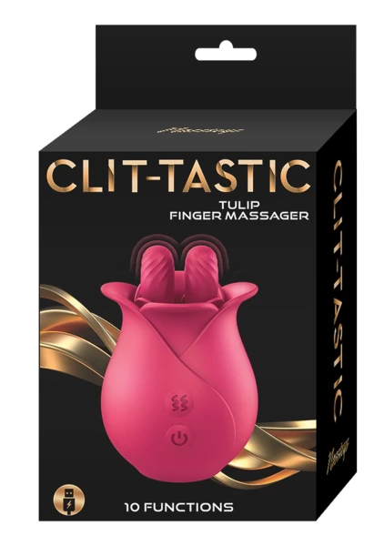Clit-Tastic Tulip Finger Massager Vibe