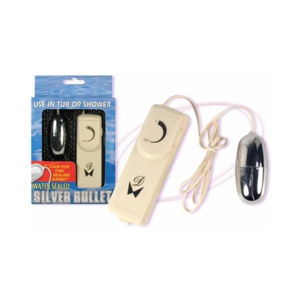 Water-Resistant Bullet, Silver Boxed Case of 192 pcs.