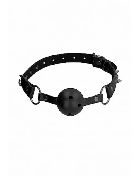 Ouch! Skulls And Bones - Breatheable Ball Gag - Black - One Size
