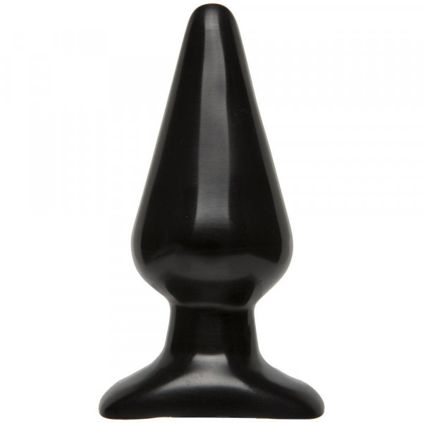 Classic Butt Plug - Smooth Large - Black