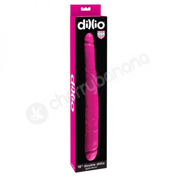Dillio Pink 16'' Double Dong