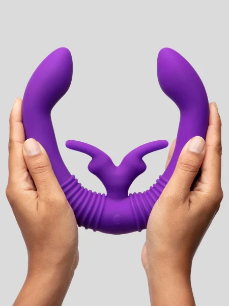 Together Toy Remote Control Dual Motor Couple's Rabbit Vibrator