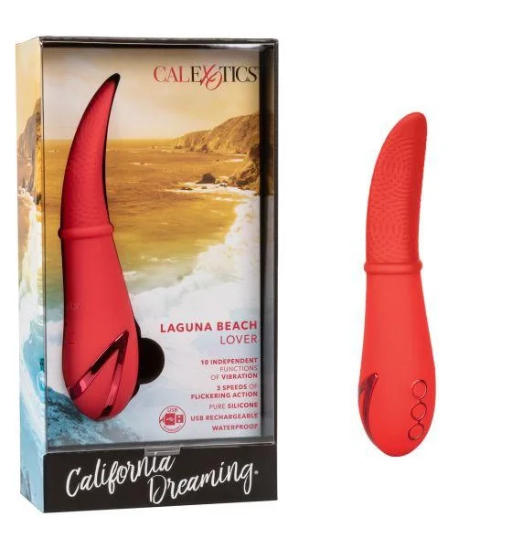Waterproof Rechargeable Flickering Tongue Vibrator
