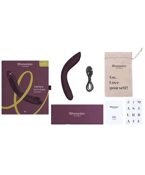Womanizer OG Aubergine 3 Function G-Spot Suction Vibrator — image 6 of 8