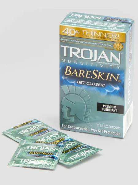 Trojan Sensitivity BareSkin Thin Condoms (10 Count)